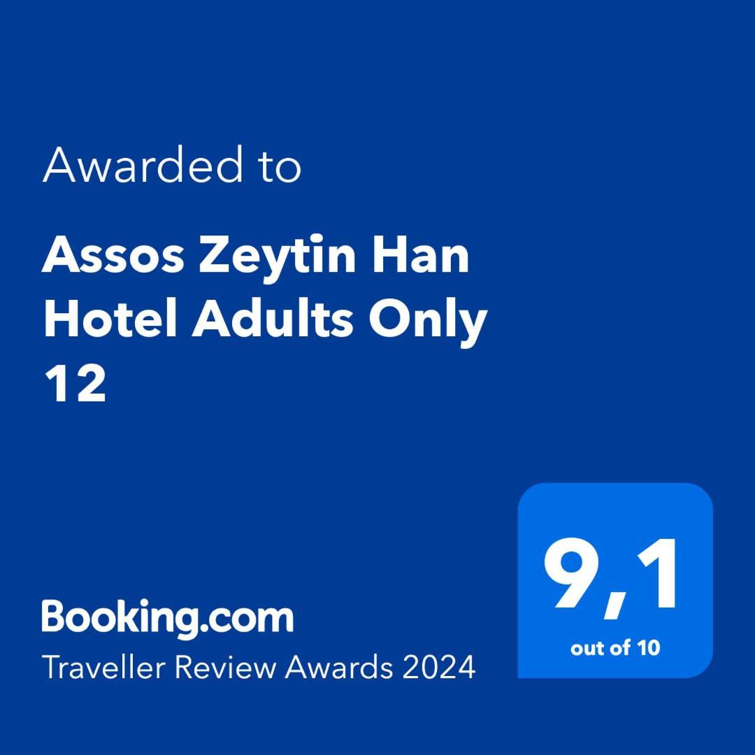 Assos Zeyti̇N Han Special Class Hotel Adults Only 12 Сокакагзи Экстерьер фото